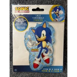 Sonic The Hedgehog 30" Balloon Kit Birthday Party Decoration